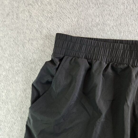 Fabletics Pants Womens XXL Black Wide Leg Cropped Kate Culotte Pull On Flowy - Picture 2 of 13